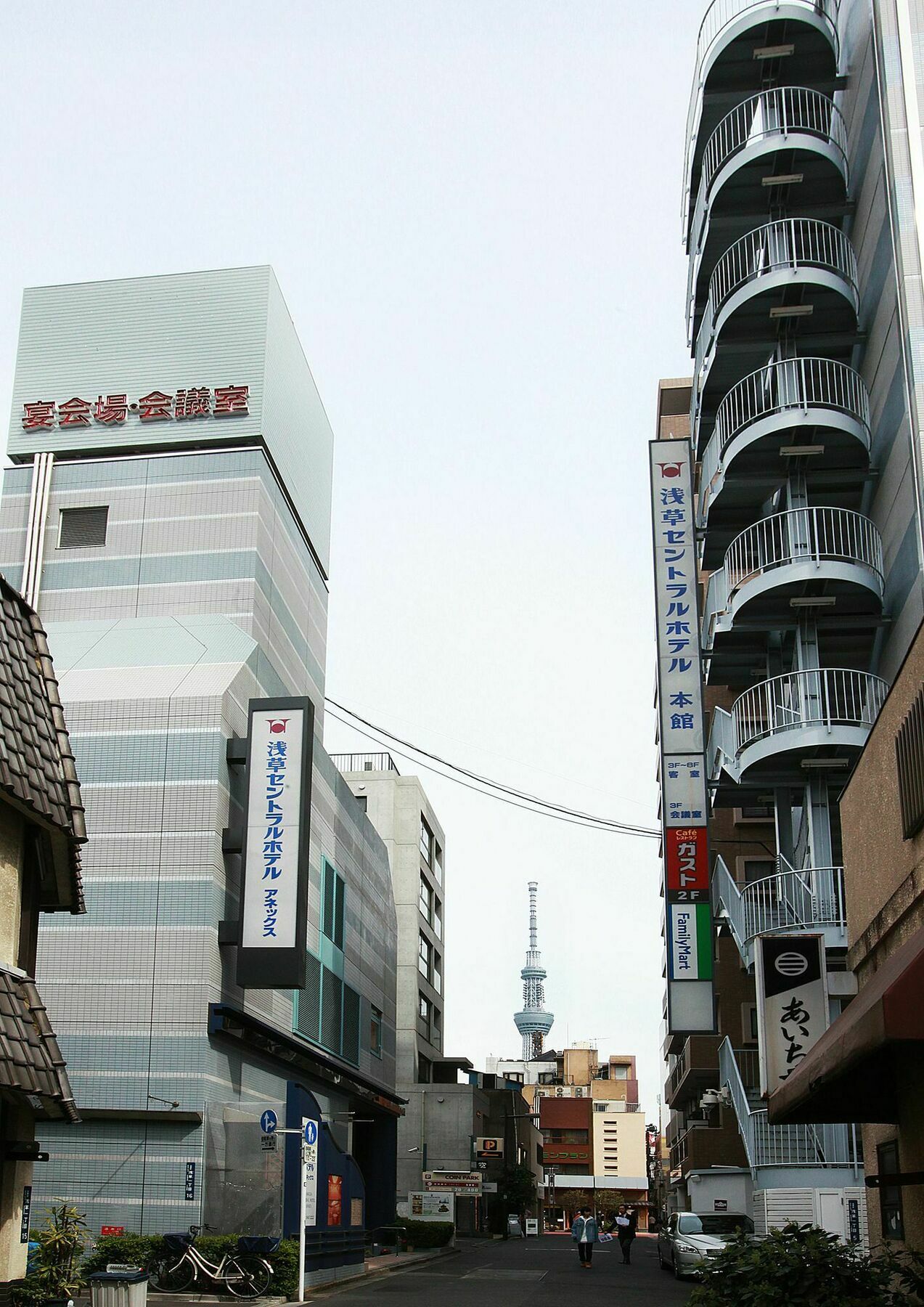 Asakusa Central Hotel Tokio Exterior foto